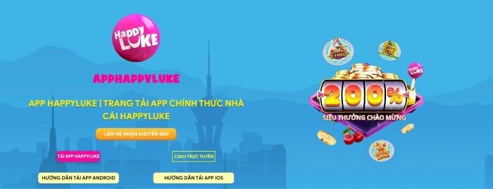 Hướng dẫn cài đặt App Happyluke để chơi game